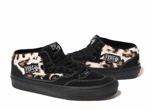 Supreme Vans Leopard Half Cab "Black" 27cm SUP-VANS-23FW-HC