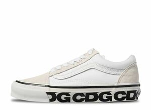 CDG Vans Old Skool "White" 24.5cm VN0A4P3XQLZ