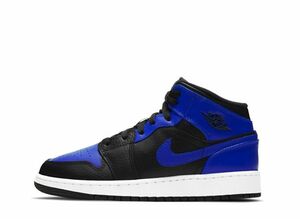 NIKE AIR JORDAN 1 MID GS &quot;HYPER ROYAL&quot; 23.5cm 554725-077