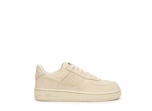 Stussy Nike PS Air Force 1 Low "Fossil Stone" 19cm DD1578-200