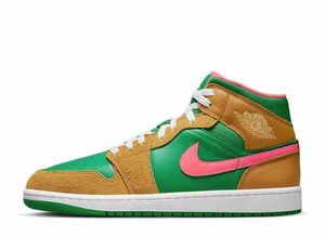 Nike Air Jordan 1 Mid &quot;Wheat and Water Melon&quot; 25.5cm DX4332-700