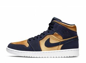 NIKE AIR JORDAN1 MID SATIN GOLD 28.5cm 852542-401