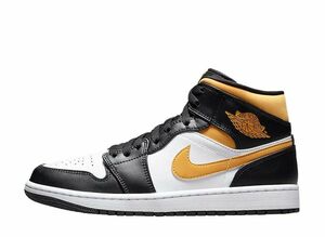 Nike Air Jordan 1 Mid "White/Pollen-Black" 28cm 554724-177