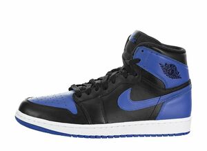 Nike Air Jordan 1 Retro High "Black Royal Blue" (2013) 25cm 555088-085