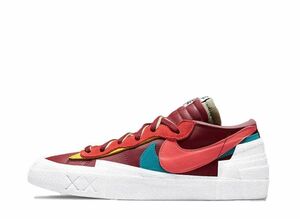 KAWS sacai Nike Blazer Low "Team Red" 27cm DM7901-600