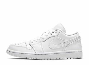 NIKE AIR JORDAN 1 LOW GS "TRIPLE WHITE" 23cm 553560-130