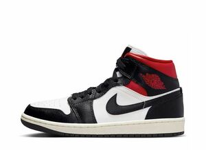 Nike WMNS Air Jordan 1 Mid &quot;Black/Gym Red&quot; 28.5cm BQ6472-061