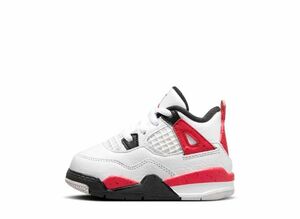 Nike TD Air Jordan 4 Retro "Red Cement" 8cm BQ7670-161