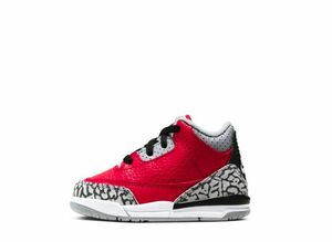 Nike TD Air Jordan 3 Retro SE &quot;Fire Red&quot; 10cm CQ0489-600