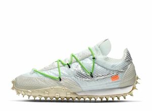 Off-White Nike WMNS Waffle Racer "White" 27cm CD8180-100