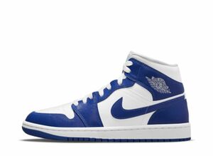 Nike WMNS Air Jordan 1 Mid "Kentucky Blue" 23.5cm BQ6472-104