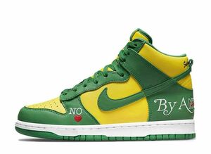 Supreme Nike SB Dunk High By Any Means &quot;Brazil&quot; 27cm DN3741-700