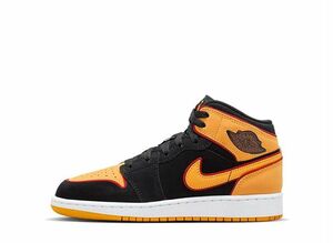 Nike GS Air Jordan 1 Mid SE &quot;Vivid Orange&quot; 24cm FJ4924-008