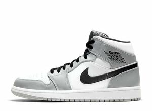 Nike Air Jordan 1 Mid "Light Smoke Grey/Black-White" 25.5cm 554724-092