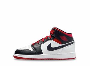 Nike GS Air Jordan 1 Mid &quot;Gym Red&quot; 22.5cm DQ8423-106