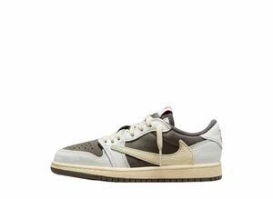 Travis Scott x Nike PS Air Jordan 1 Low &quot;Reverse Mocha/Sail and Ridgerock&quot; 20cm DO5442-162