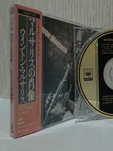 【Gold LABEL 箱帯 OBI◆35DP-33-1 1A2】Wynton Marsalis ウイントン マルサリスの肖像■CBS SONY■3500盤■金 ゴールド レーベル CD 35DH