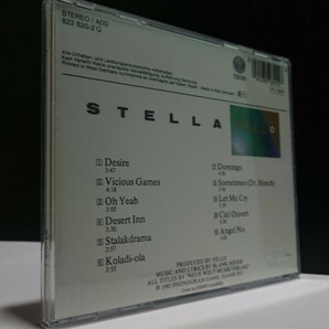 YELLO【32PD-439 Full Size OBI 帯】イエロー Stella エンジェル ノー■822 820-2■3200■W.Germany◆Red Fan◆全面銀圏蒸着盤◆デカ全面帯の画像5