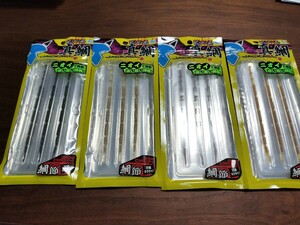 新品未使用 　ジャッカル　鯛ラバトレーラー　ビンビン玉　鯛節　4個セット　タイラバ　真鯛　同梱可　