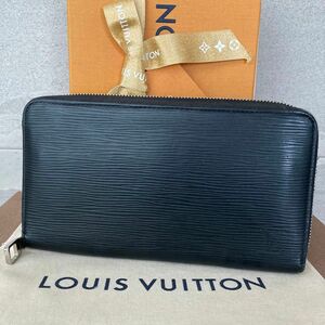 ルイヴィトン　エピ　黒　ジッピーオーガナイザー　ウォレット 送料込 LOUIS VUITTON ラウンドファスナー