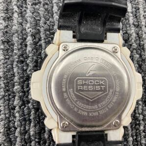 。G-SHOCK PROTECTION TOUGHSOLAR 腕時計 デジタル時計 ブラック×ホワイト ジーショック オールステンレスの画像5