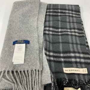 ？BURBERRY POLO マフラー ストール セット