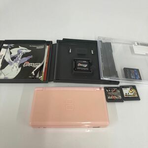 *NintendoDS Lite корпус розовый soft комплект 