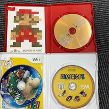 ＃Nintendo Wii 本体 ブラック ソフトセット_画像8