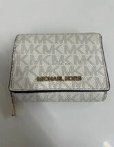 。MICHAEL KORS マイケルコース 3つ折り 財布 コンパクト ウォレット 35H9GTVZ5B【財布】_画像1