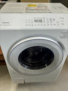 ＆【直接取り引き限定】【良品】TOSHIBA ドラム式電気洗濯乾燥機 ZABOON TW-127XM3L【23年製