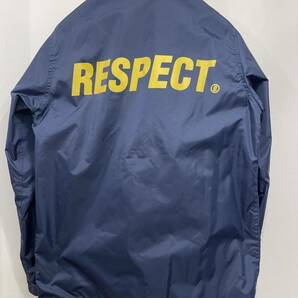 good enough ナイロンコーチジャケット ネイビー S 初期 RESPECT グッドイナフの画像2