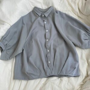 長袖シャツ ブラウス2色セット シャツ レディースシャツ　トップス
