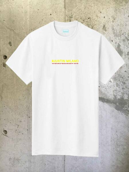 【期間限定5/31まで】#JUSTIN MILANO 競馬 馬名プリント スタンダード Tシャツ 皐月賞 2024 / not-titled ジャスティンミラノ