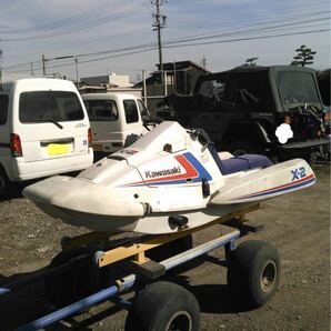 カワサキ（Kawasaki）x2 650 750 800 マリンスポーツ 練習 救助艇 水上バイク フロート スポンソン 貴重 レアの画像1