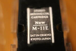  satin SATIN/New-M11E,MC cartridge + headshell. secondhand goods..