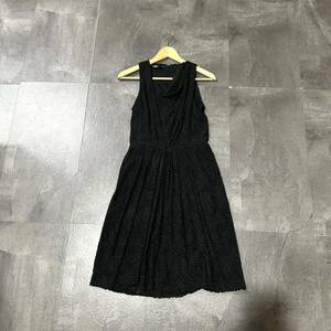 K ☆ 高級ラグジュアリー服 '国内正規品' BALENCIAGA.BLACK DRESS バレンシアガ ロング丈 ノースリーブ ドレス/ワンピース size:36 婦人服