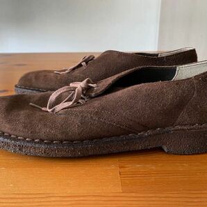 【USED品】CLARKS／クラークス ☆ スウェード・シューズ／ブラウン ☆ 26cm／USサイズ 8 ☆ クレープソールの画像5