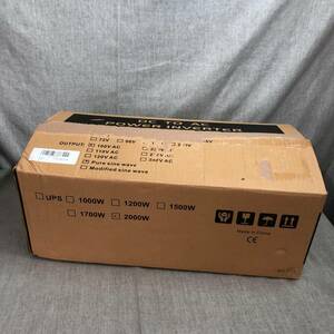 現状品 MWXNE インバーター 正弦波 24v 100v 2000w 最大4000W 50/60Hz切替