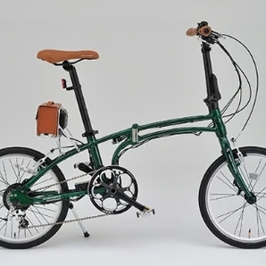 未開封 デイトナ ポタリングバイク DE01S 完成車 ダークグリーンメタリック アシスト自転車 51758の画像1