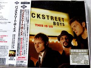 バックストリート・ボーイズ　THIS　IS　US　 CD+DVD