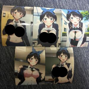 彼女、お借りします　更科瑠夏　同人　ブロマイド　tcgサイズ acg