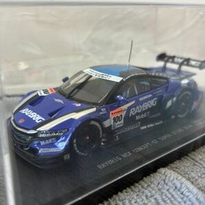 EBBRO 1/43 RAYBRIG 2014 NSX SUPER GT 500 CONCEPT #100 45071 エブロ レイブリック スーパーGT コンセプト レーシングカー ミニカーの画像5