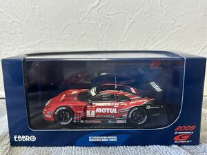 EBBRO 1/43 MOTUL AUTECH GT-R SUPER GT 500 2009 Rd.3 FUJI WINNER エブロ モチュール オーテック スーパーGT NISMO NISSAN ニスモ 日産