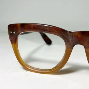 京都⑥ 時代物 鼈甲 べっ甲 眼鏡 メガネ ケース付の画像6