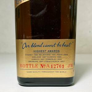 京都⑧ 【未開栓】 古酒 ジョニーウォーカー ブルーラベル スコッチ ウイスキー 750ml 43% 箱付 Johnnie Walkerの画像7