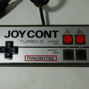 京都6★ JOY CONT TURBO-3 MACROTEC JOY CARD ARVEL コントローラー ゲーム 現状品の画像2