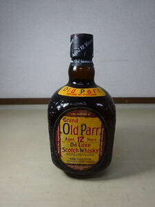 京都6☆古酒 Grand Old Parr グランド オールドパー デラックス 12年 750ml 43% スコッチウイスキー 未開栓