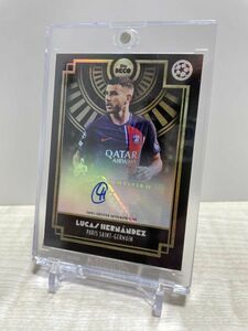 【直筆サイン】Lucas Hernandez（リュカ・エルナンデス） 2023-24 Topps Deco UEFA Club Competitions