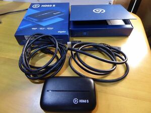 GAME CAPTURE　elgato　HD60S　本体/USB3.0ケーブル/HDMIケーブル　動作未確認　825J