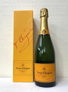 60 201151-23 Veuve Clicquot ヴーヴ クリコ イエローラベル 750ml 12% 箱付き シャンパン 同梱不可・まとめて取引不可単品取引のみ